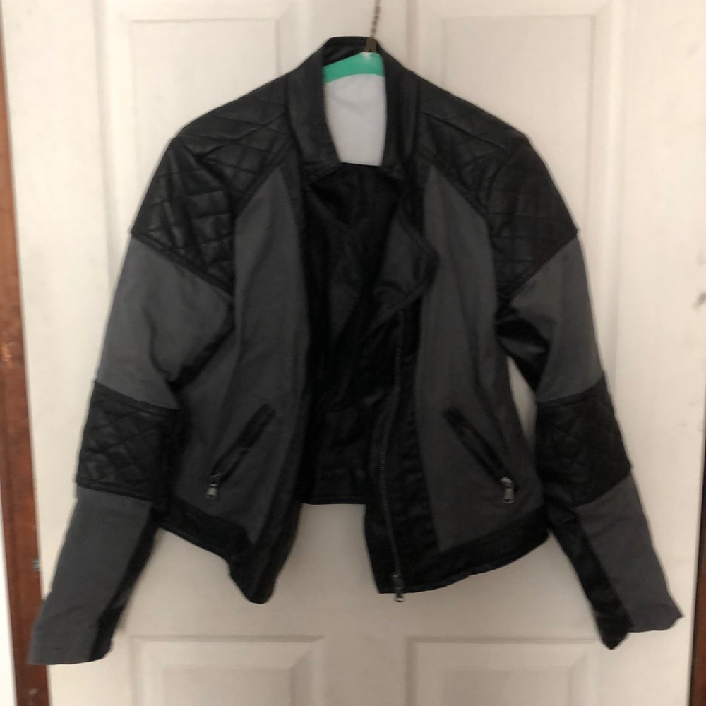 Pleather jacket